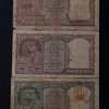 2 ruppes tiger face note extremly rare three different colour and variety
