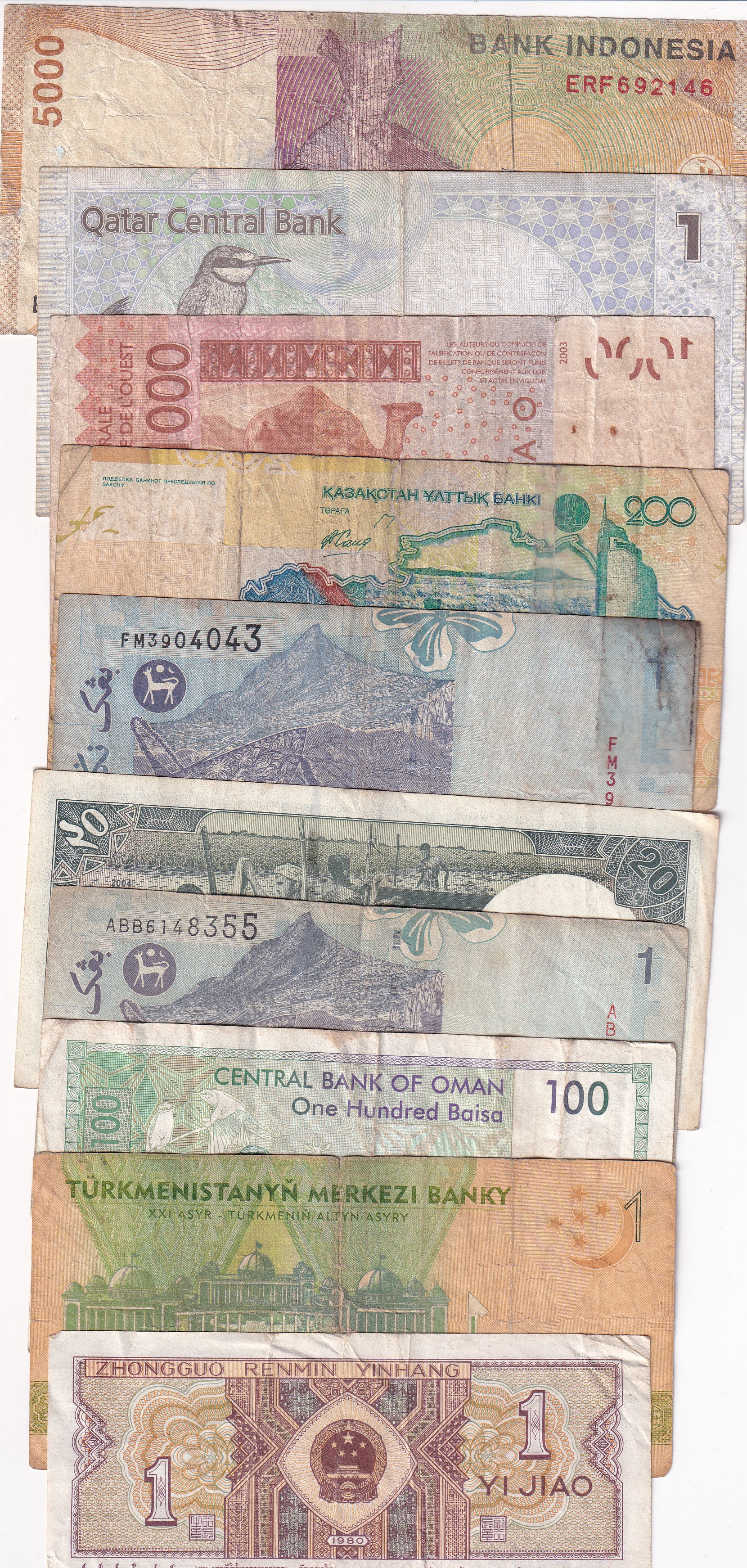 10 Different Counties World Bank Note Set (10 Pcs Lott)#Sku-41 - Image 2