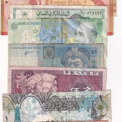 10 Different Counties World Bank Note Set (10 Pcs Lott)#Sku-45