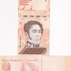 Venezuela 50 000 Bolivares Rare GEM UNC Note