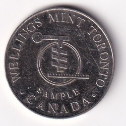 Alternative view of Canada Wellings Mint Token#Z-174