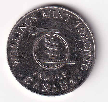 Canada Wellings Mint Token#Z-174 - Image 2