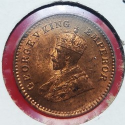 Alternative view of 1/12 ANNA GEORGE V YEAR 1912 CALCUTTA BRILLIANT UNC CONDITION