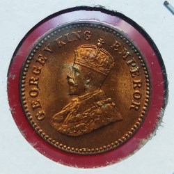 Alternative view of 1/12 ANNA GEORGE V 1914 CALCUTTA MINT BRILLIANT UNC CONDITION