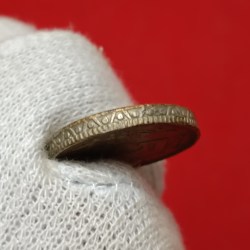 Alternative view of Five Rs Rare Copper Nickel Coin 2004 Year Hyderabad Mint Top Condition 02