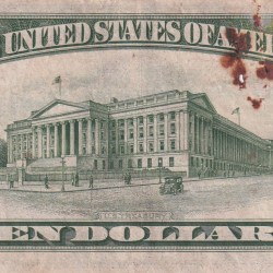 Alternative view of America 10 Dollar (1934 Series) Rare Note #B2