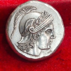 Alternative view of Indogreek Old Token Heavy (Weight 33 gram) Rare Lowest Price Token #Z-207