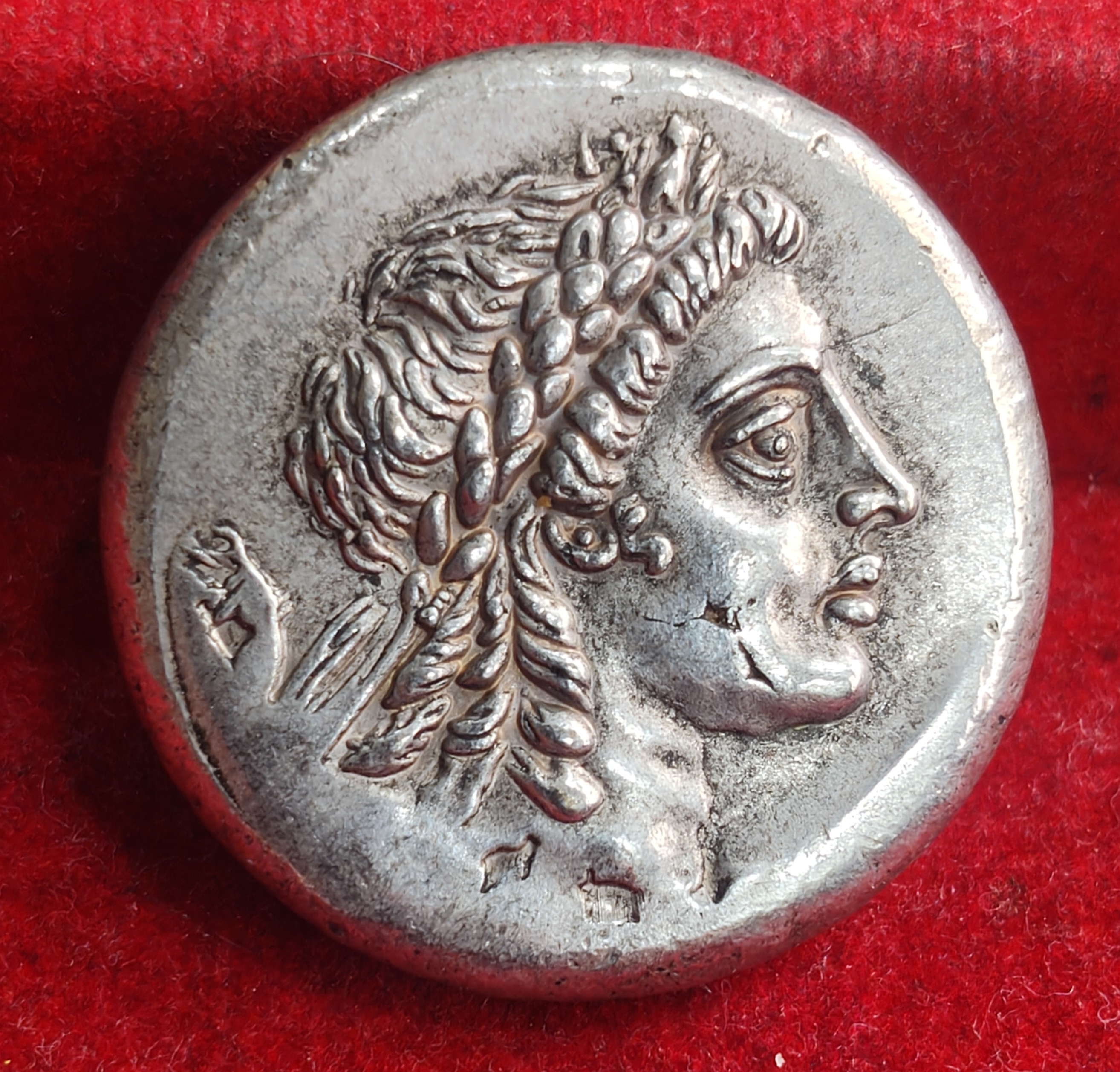 Indogreek Old Token Heavy (Weight 35 gram) Rare Lowest Price Token #Z-212 - Image 2