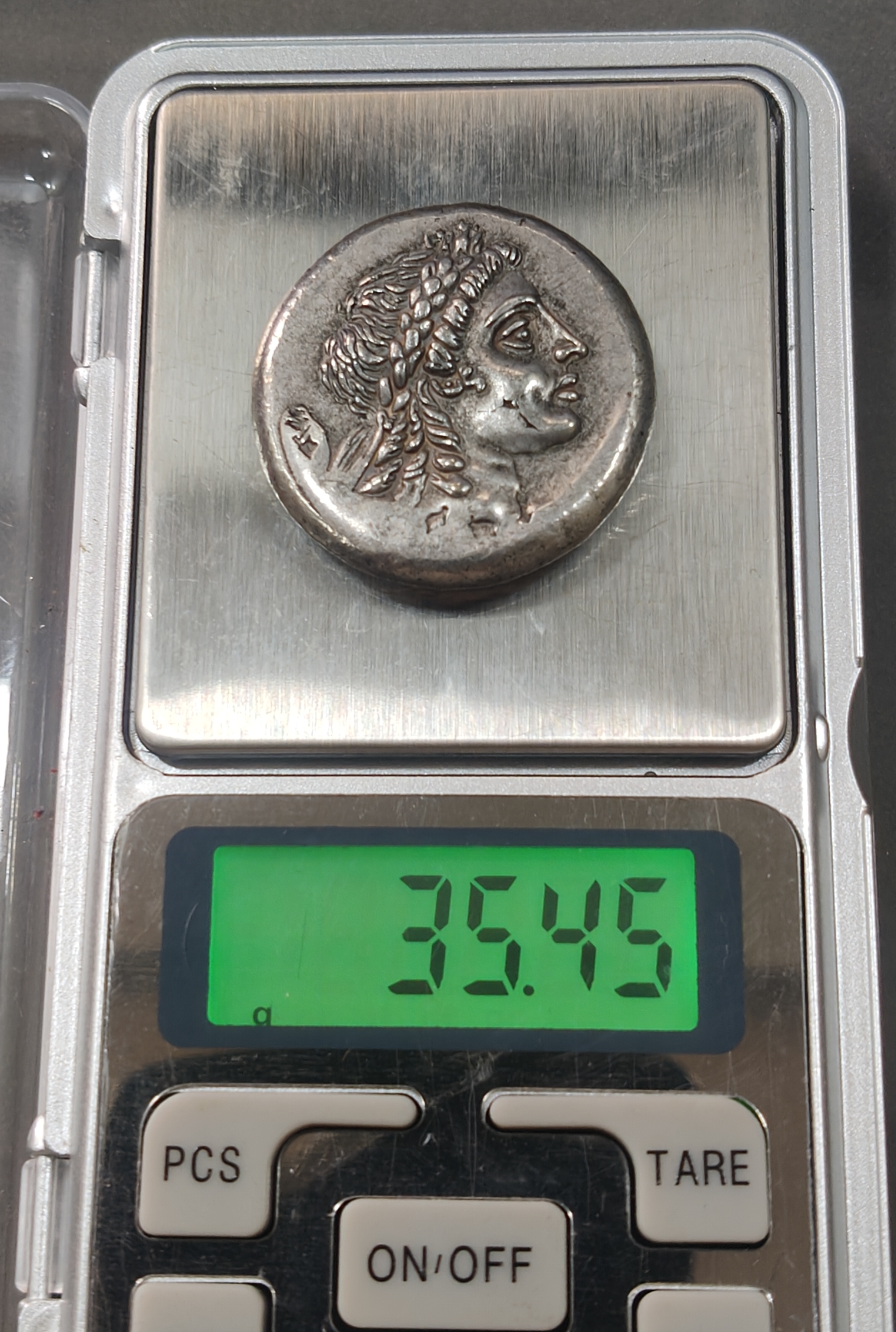 Indogreek Old Token Heavy (Weight 35 gram) Rare Lowest Price Token #Z-212