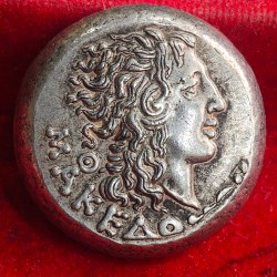 Alternative view of Indogreek Old Token Heavy (Weight 35 gram) Rare Lowest Price Token #Z-216