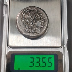 Indogreek Old Token Heavy (Weight 33 gram) Rare Lowest Price Token #Z-219