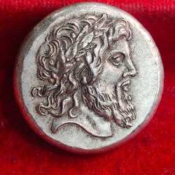 Alternative view of Indogreek Old Token Heavy (Weight 33 gram) Rare Lowest Price Token #Z-220