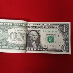 Alternative view of Extremely Rare One Dollar Serial Full Bundle Gem Bunc Condition United States of America