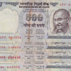 500 RUPEES OLD ISSUE GOVERNOR BIMAL JALAN RARE NOTE BUYER WILL RECEIVE RANDOM 1 NOTE
