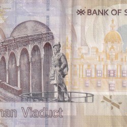 Alternative view of Scotland 10 Pounds (Bank of Scotland) Rare Note #B2