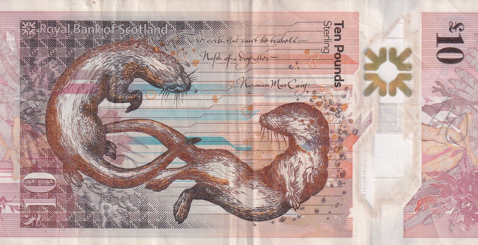 Scotland 10 Pounds (Bank of Scotland) Rare Polymer Note #B2 - Image 2
