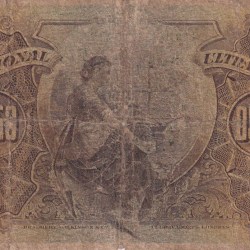 Alternative view of Angola 50 Centavos Rare Note #B2