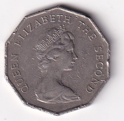 Hong Kong 5 Dollars 1976 (Elizabeth II) Rare Big Size Coin #AA-2 - Image 2