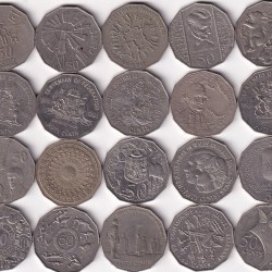 20 Different Australia Commemorative Half Dollar Rare Big Size Coin #AA-5