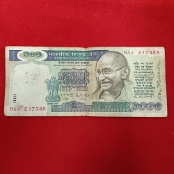 500 Rs Rare Dandi Issue Note Governor RN Malhotra Reserve Bank of India 217388 Sku 24