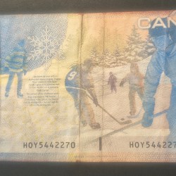 Alternative view of Canada 5 Dollars Rare Note #B2