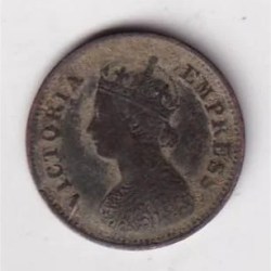 Alternative view of British India 1/2 Pice 1898 (Victory) Rare Coin