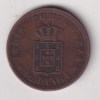 India, Portuguese ½ Tanga - Charles I Rare Coin - Image 2