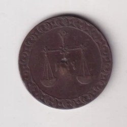 Zanzibar 1 Pysa (1882) - Barghash Rare Coin