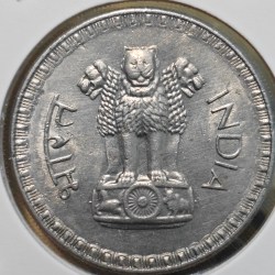 Alternative view of 1 RUPEE COIN 1962