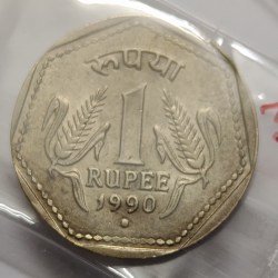1 Rs 1990 Noida Mint Bunc Rare