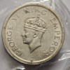 George VI One Rupee 1947 Copper Nickel Coin