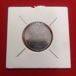 50 Paise FSS Ex Rare Coin India 1993 Bombay Mint Good Condition Coin 01