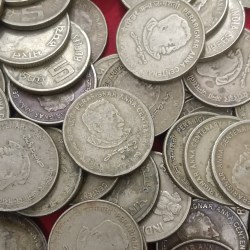 Five Rs Scare Coins Perarignar Anna Centenary 1909-1969 Coins 120 Pcs Given