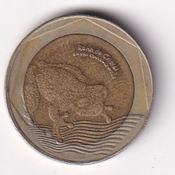 Alternative view of Colombia 500 Pesos 2015 Rare Bimetallic Coin #AA-25