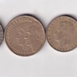Spain 4 Different (Denomination) Rare Coin Set(4 Pcs)#AA-45