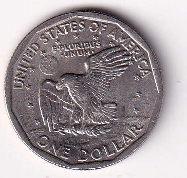 United States 1 Dollar 1979 ("Susan B. Anthony Dollar") Rare Coin #AA-46 - Image 2