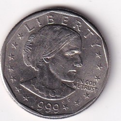 United States 1 Dollar 1999 ("Susan B. Anthony Dollar") Rare Coin #AA-47