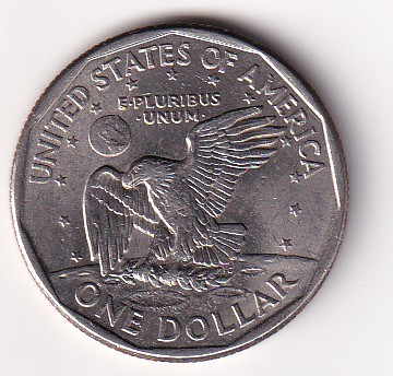 United States 1 Dollar 1999 ("Susan B. Anthony Dollar") Rare Coin #AA-47 - Image 2