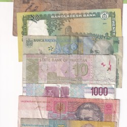 Alternative view of 10 Different World Note (10 PCS Lott)#SK-51