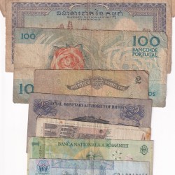 Alternative view of 10 Different World Note (10 PCS Lott)#SK-54