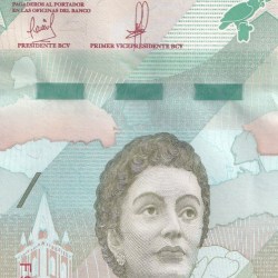 Venezuela 2 Bolívares Rare GEN UNC 1 Note