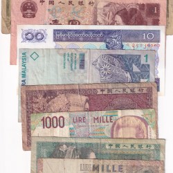 10 Different World Note (10 PCS Lott)#SK-55