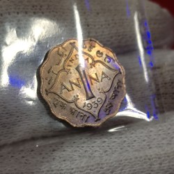 George Vi One Anna 1939 Year Unc Condition Coin