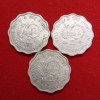 Ten Paise Rare Aluminium Coin Save For Development 1977 Year Bombay Mint 3 Pcs