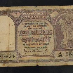 10 rupees fafda note very old rare antique
