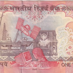 Alternative view of Ending 786 Fancy Number 1000 Rupees Governor Y.B Reddy Rare Note