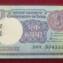 78 NOTE SERIAL PACKET UNC 1 RUPEES 1989 GOVERNOR S. Venkitaramanan #44