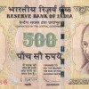 Ending 786 Fancy Number 500 Rupees Governor D.Subba Rao Rare Note
