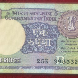 69 NOTE SERIAL PACKET 1 RUPEES 1991 GOVERNOR Montek Singh Ahluwalia #102