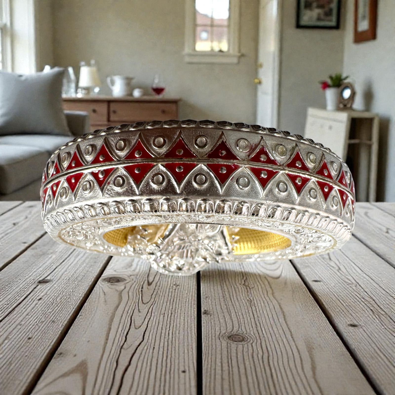 Mata Laxmiji 50 Grams Silver Ultra Unique and Rare Micro Finish Coin - Image 3